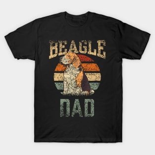 Beagle Dad Dog Puppy Beagles Owner Father T-Shirt